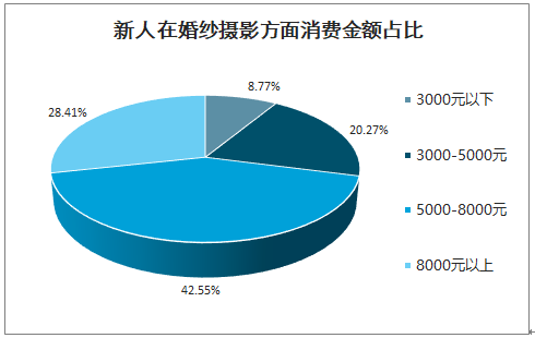 大发彩票2023年婚纱照市场规模分析：877%新人在婚纱照市场消费达3000元(图1)